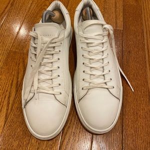 Oliver Cabell Men’s White Dress Sneakers
